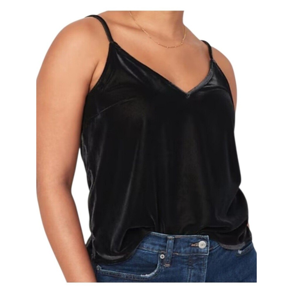 Black Velvet Cami Tank S